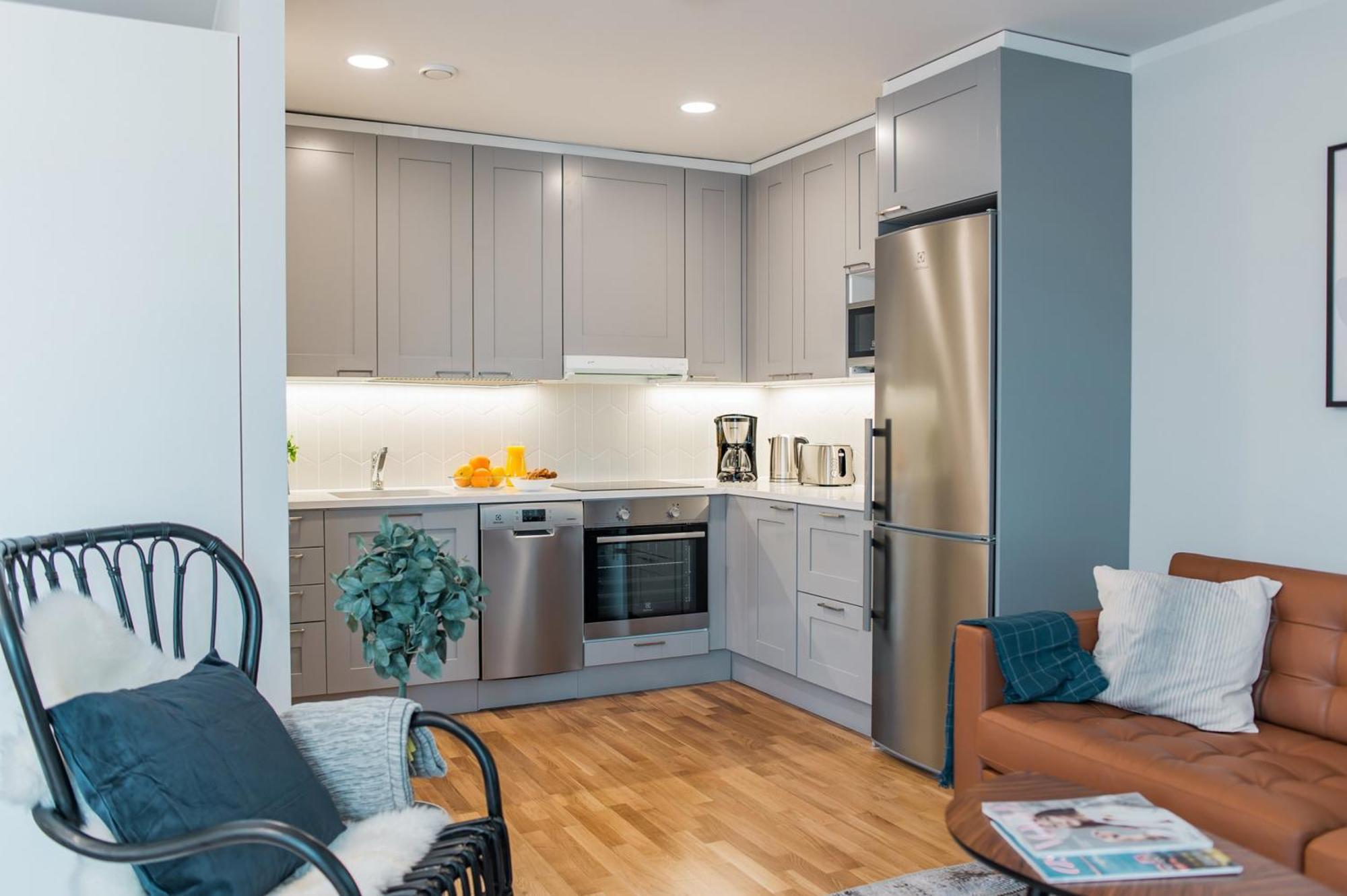 Forenom Serviced Apartments Helsinki Toeoeloe מראה חיצוני תמונה